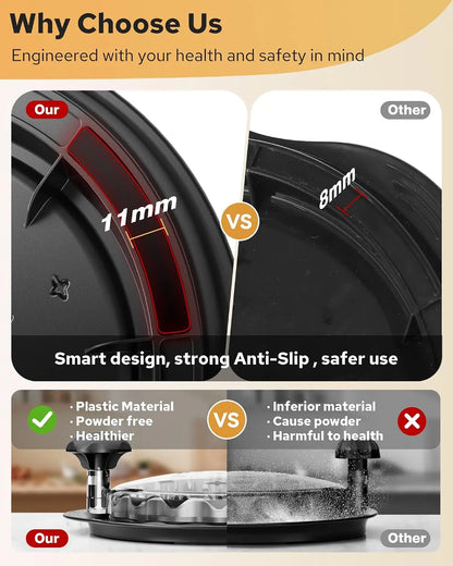 Large Chicken Shredder - Twist Mechanism Shredding Tool, Food Prep Utensil, ABS Plastic Home Kitchen Accessory for BBQ Meat, Home Cooking Kitchen Utensils & Supplies